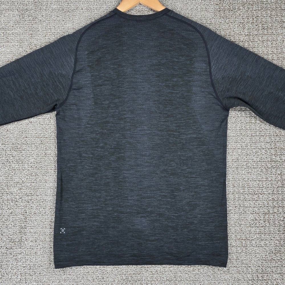 Lululemon Metal Vent Tech Long Sleeve Shirt Mens Black Activewear - Picture 6 of 9